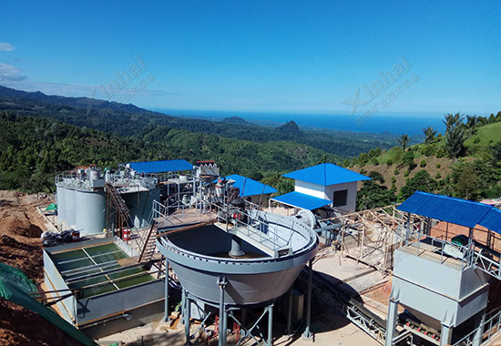 印尼500t/d金礦炭漿項目